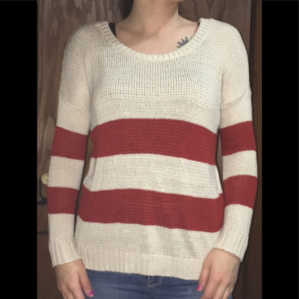 Olive & Oak Cross back sweater!!